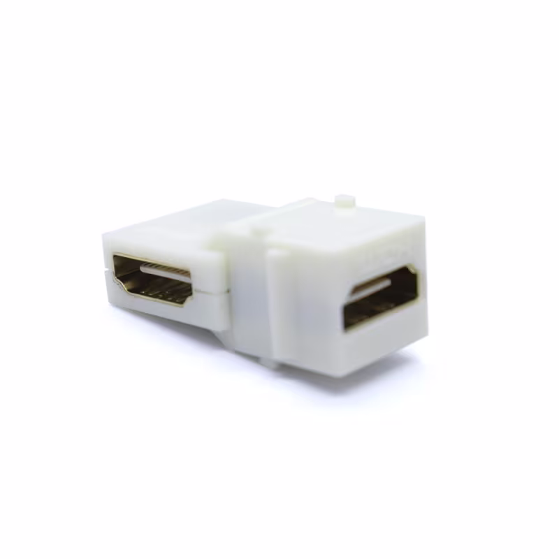 X0014QSP89 KEYSTONE JACK HDMI P-CABLE 90 GRADOS COLOR BLANCO, CATCOM