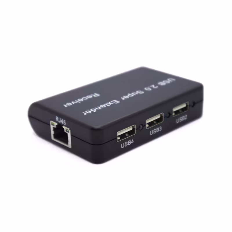 UTP-USB-EXT EXTENSOR ACTIVO 4 PUERTOS DE UTP A USB C/TRANSFORMADOR, CATCOM