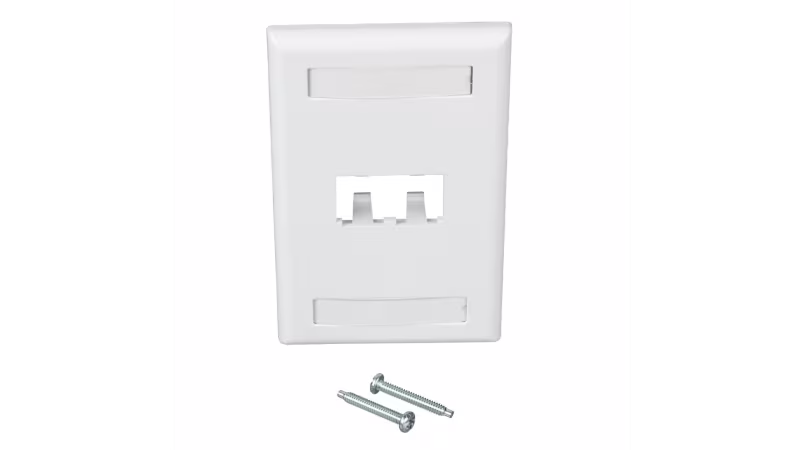 CFPL2WHY PLACA PLASTICA P/DADO MINICOMM CLASSIC BLANCA