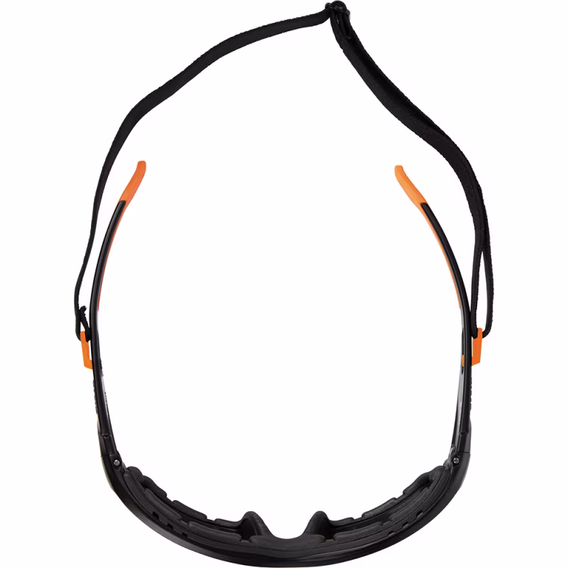 60470 Gafas de seguridad profesionales de marco completo con juntas, cristales transparentes