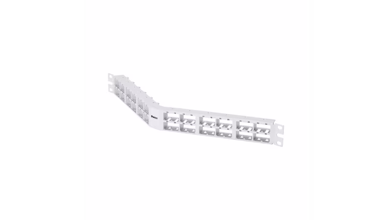 CPPA48HDWWH PATCH PANEL 48PTS ANGULADO 1RU BLANCO 