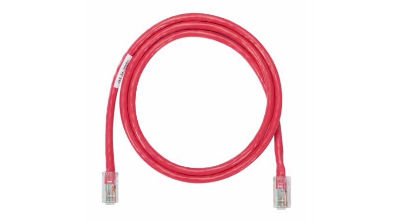 NK5EPC3RDY PATCH CORD CAT. 5E 3FT ROJO NETKEY