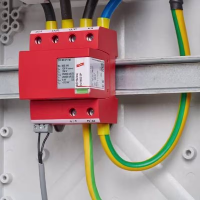 900346 SUPRESOR DE PICOS TIPO 1+2 REPUESTOS MODULARES 120V, 100kA, 3L+N+T, DEHNVISTA