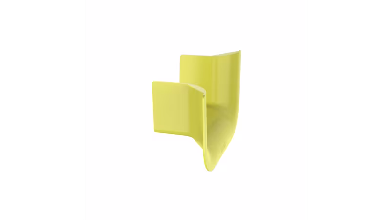 FRTR6X4LYL BAJADA TIPO TROMPETA PARA CONTROL DE RADIOS EN CURVATURAS