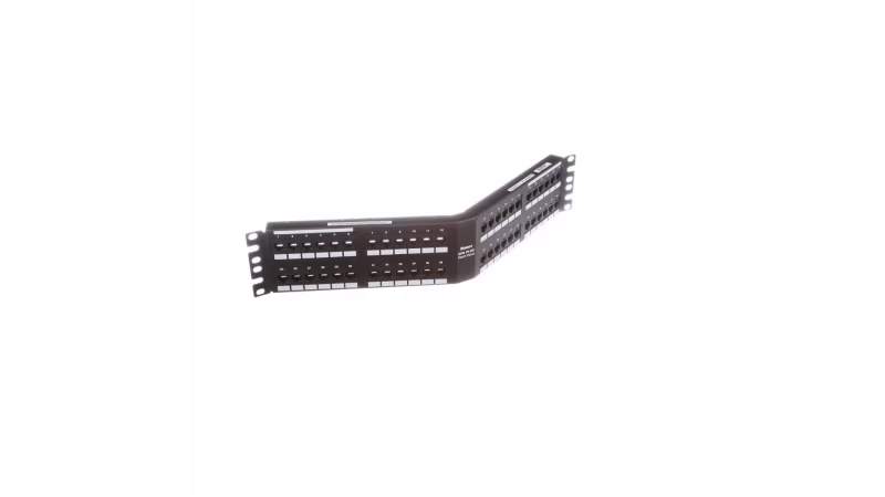 DPA48688TGY PATCH PANEL CAT 6 ANGULADO 48 PORT 2RU
