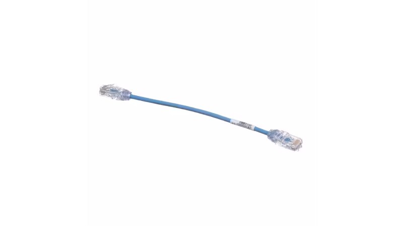 UTP28X0.2MBU PATCH CORD UTP CAT6A 28AWG CM/LSZH AZUL 0.2 METROS