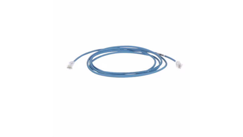 UTP28SP20MBU PATCH CORD CAT6 UTP 28 AWG CM/LSZH 20 MTS COLOR AZUL 