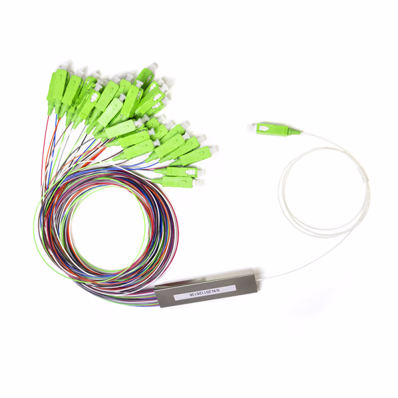 SPT1X32SA SPLITTER OPTICO 1X32 CON CONECTORES SC/APC P/REDES PON, CATCOM