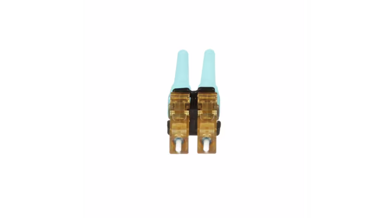 FLCDMCXAQY CONECTOR P/FIBRA LC 10G 50/125 DUPLEX