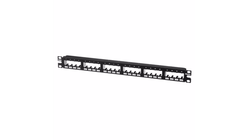 CPP24FMWBLY PANEL MODULAR DE 24 PTOS NEGRO (PARA INSERTOS)