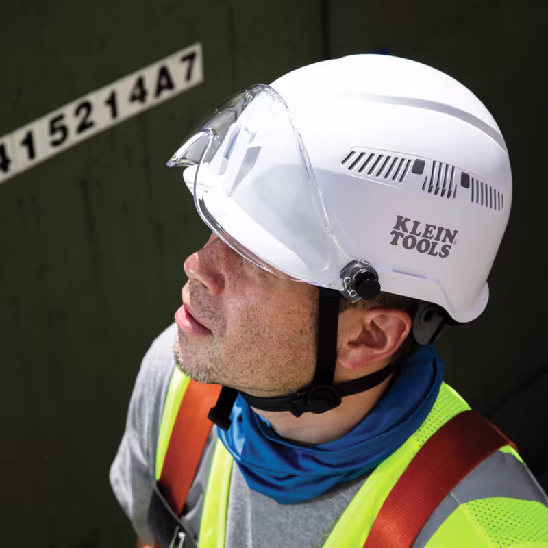 60149 CASCO DE SEGURIDAD VENTILADO CLASE C BLANCO