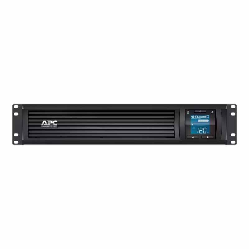 SMC1000-2UC SMART-UPS SC, 600W-1000VA (6) NEMA 5-15R C-LCD, RACKEABLE, 2U APC
