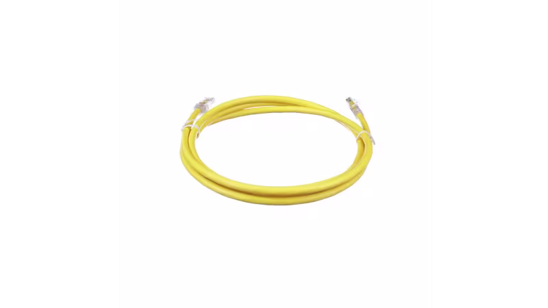 UTP6A7 PATCH CORD UTP CAT6A 24AWG 7FT COLOR BLANCO HUESO