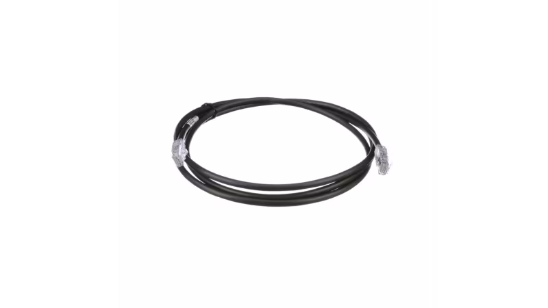 UTP6AX5BL PATCH CORD UTP CAT6A 24AWG 5FT COLOR NEGRO 