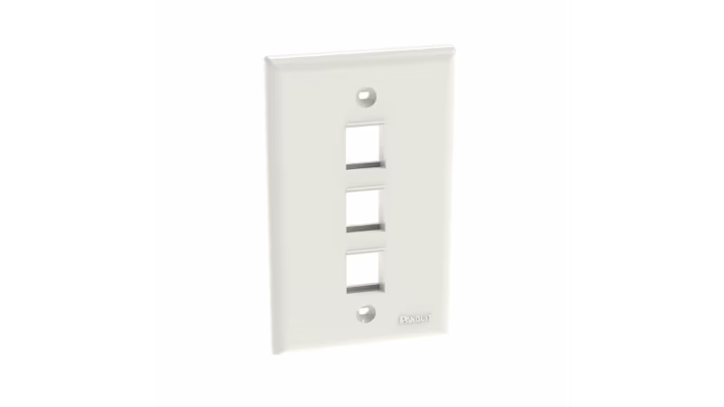 NK3FNIW PLACA TRIPLE P/KEYSTONE, NETKEY