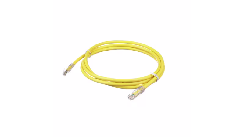 UTP6A7 PATCH CORD UTP CAT6A 24AWG 7FT COLOR BLANCO HUESO