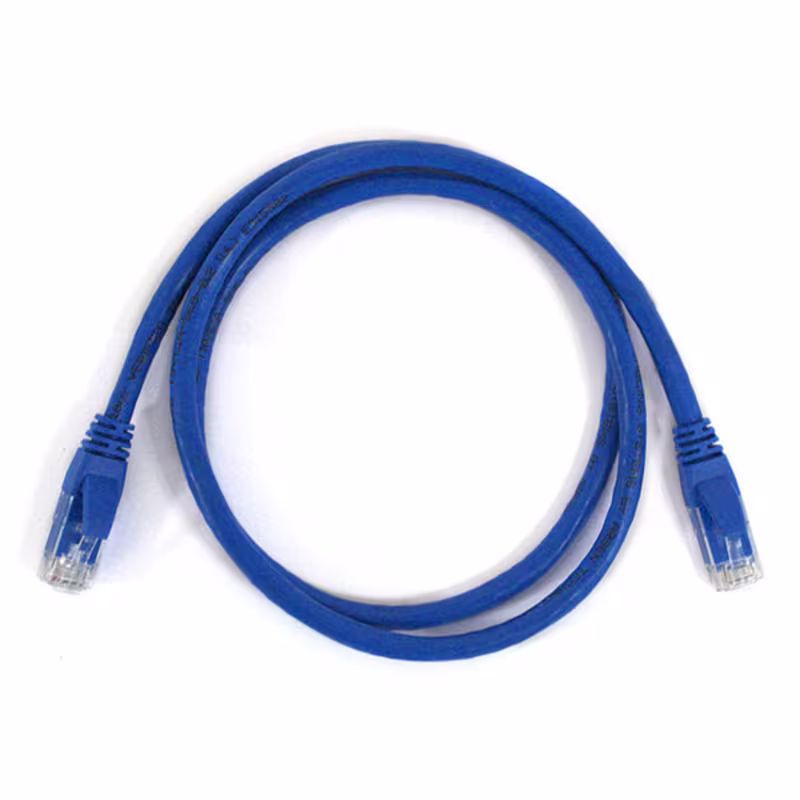 PC5-2003 PATCH CORD CAT5E 3FT COLOR AZUL C/BOTA TERMOMOLDEADA, CATCOM