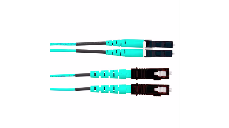 FX2ERLNSNSNM003 PATCH CORD OM3 DUPLEX LC-SC 3 METROS