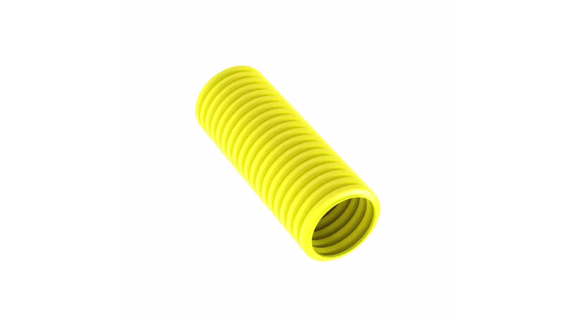CLT75F-C4 TUBO CORRUGADO 75" AMARILLO HENDIDO