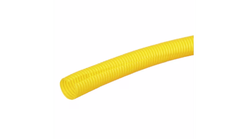 CLT150F-D4F TUBO CORRUGADO CON RANURA, 1 1/2" DE DIÁMETRO  AMARILLO