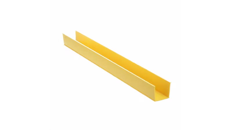 S2X2YL6NM CANAL AMARILLA FIBER DUCT 2X2 X 6' PVC 