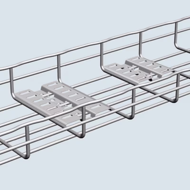 MFM100PG PLACA MULTIUSOS PARA MONTAJE EN ESCALERILLA 4", CABLOFIL