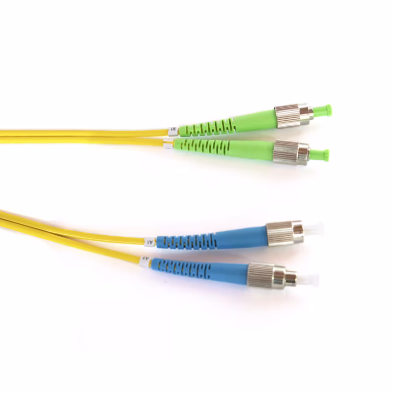 FU/FA9CR05M PATCH CORD DE FIBRA OPTICA FC/UPC-FC/APC DUPLEX MONOMODO 5MTS, CATCOM