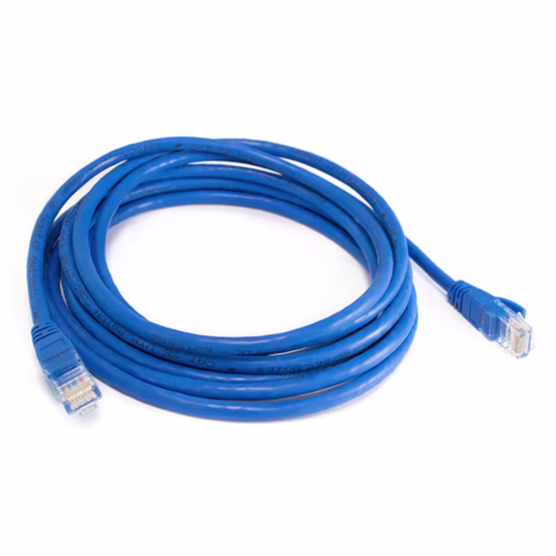 PC6-2010 PATCH CORD CAT6 10FT COLOR AZUL C/BOTA TERMOMOLDEADA, CATCOM