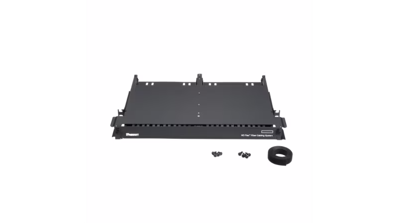 FLEX1U12 ODF BANDEJA PARA MANEJO DE FIBRAS HDFLEX  1RU, CAPACIDAD 12 CASSETTES