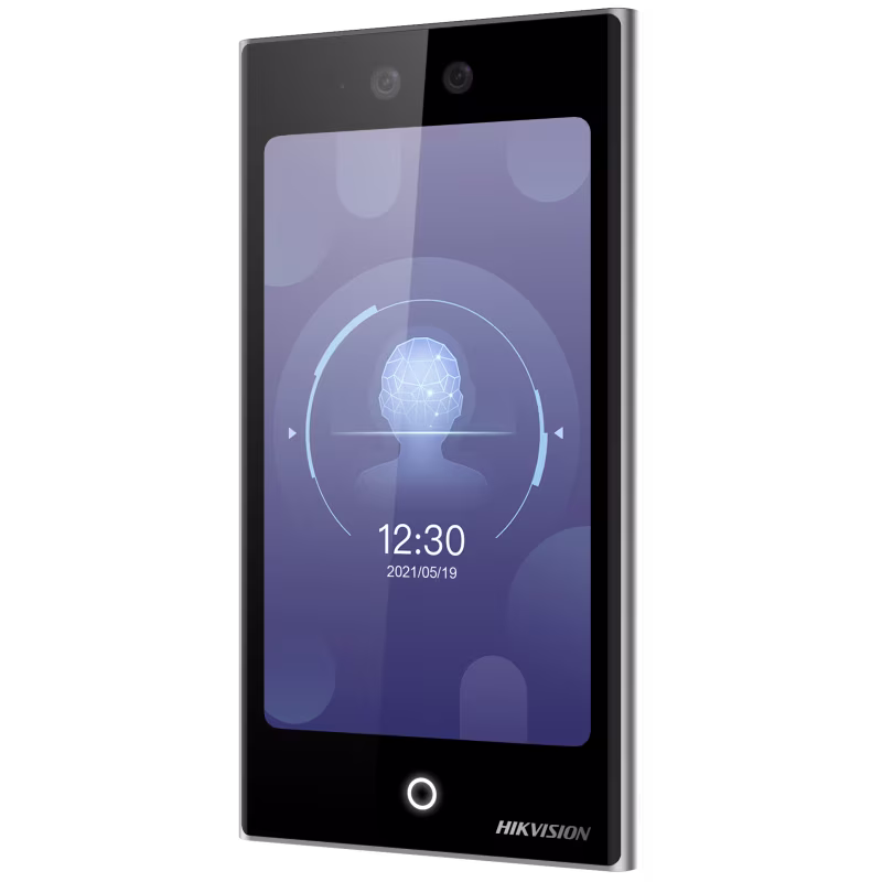 DS-K1T673DWX BIOMETRICO FACIAL 10000 ROSTROS 10000 HUELLAS 50000 TARJETAS LCD 7" 2MP WIFI, RJ45 Y USB