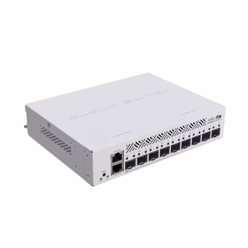 MI-CRS310-1G-5S-4S+IN SWITCH 5 PTOS SFP + 4 PTOS SFP+ 1 PTO GIGABIT ETHERNET, MIKROTIK 