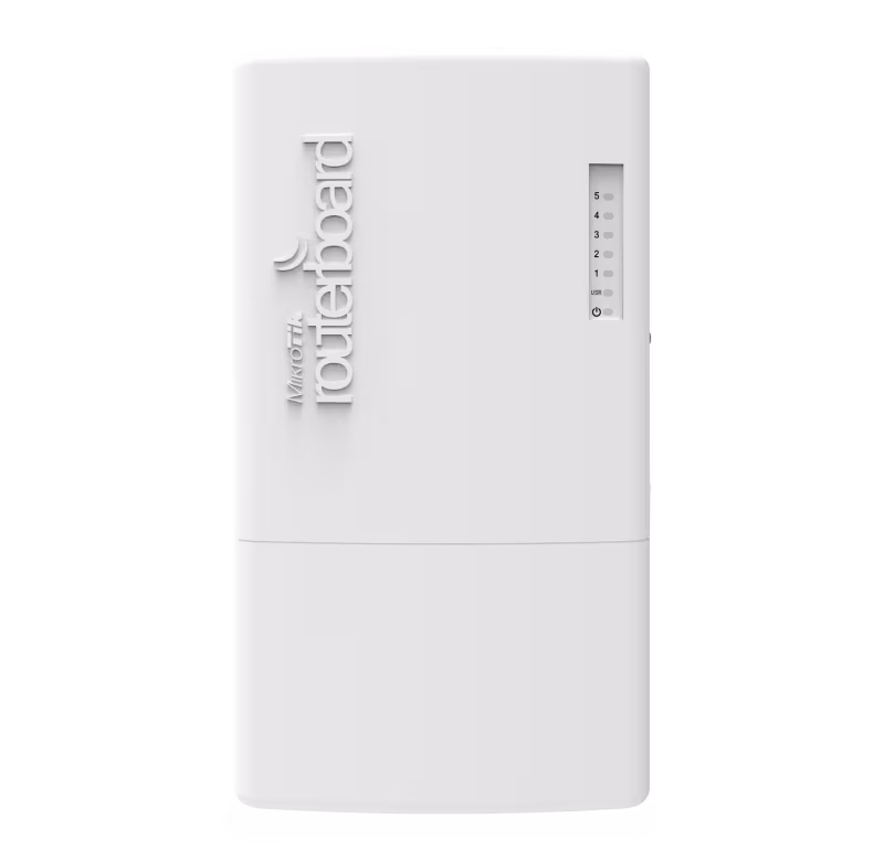 CRS105-5S-FB ROUTER 5 PUERTOS SFP + S-RJ01 400MHz CPU, 128MB RMA P/EXTERIOR, MIKROTIK