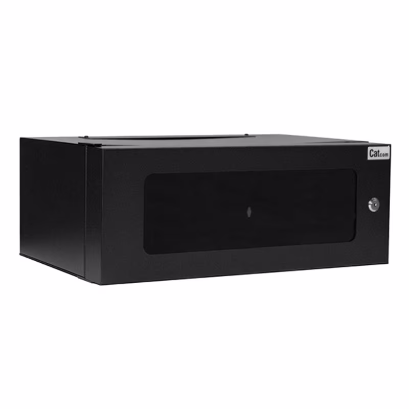 SMP5304 GABINETE DE PARED PARA DVR 4RU PUERTA ACRÍLICO