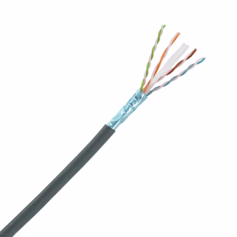 PFO6X04BL-CEG CARRETE DE CABLE F/UTP CAT6A OUTDOOR EN NEGRO , PANDUIT