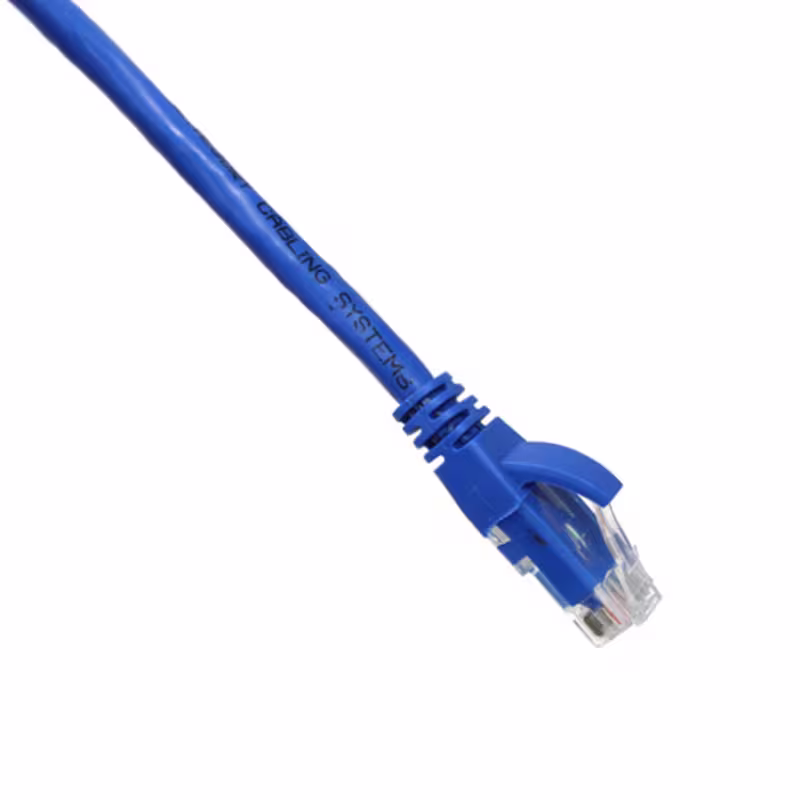 PC6-2007 PATCH CORD CAT6 7FT COLOR AZUL C/BOTA TERMOMOLDEADA, CATCOM