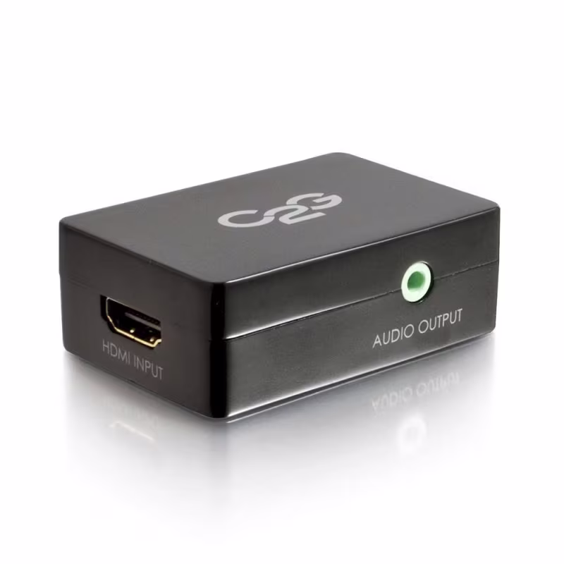40714 ADAPTADOR CONVERTIDOR  HDMI A VGA Y AUDIO 