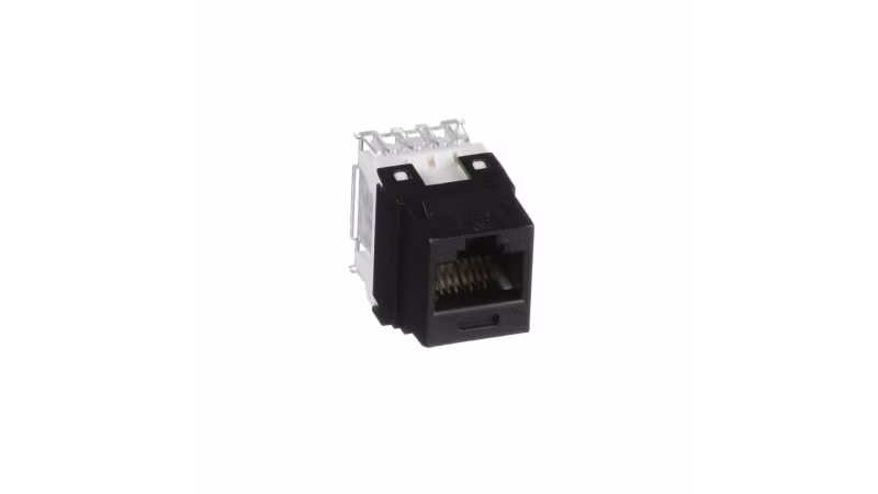 NK688MBL INSERTO TIPO KEYSTONE CAT. 6 NEGRO NETKEY 110 IDC