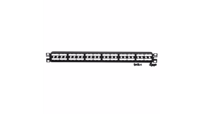CPP48HDWBLY PATCH PANEL 48 PUERTOS HD MODULAR NEGRO