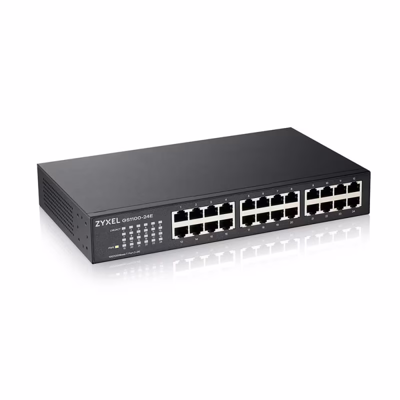 GS1100-24 SWITCH 24 PORT GIGABIT UNMANAGED DESKTOP-RACK