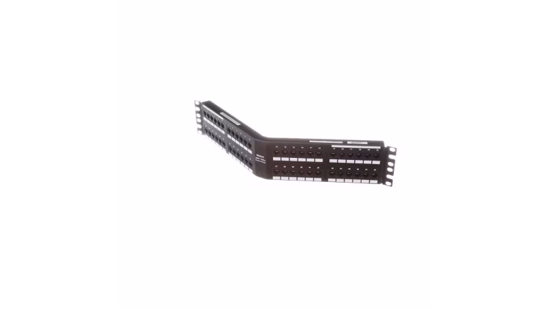 DPA486X88TGY PATCH PANEL 48 PTOS CAT6A ANGULADO 2RU