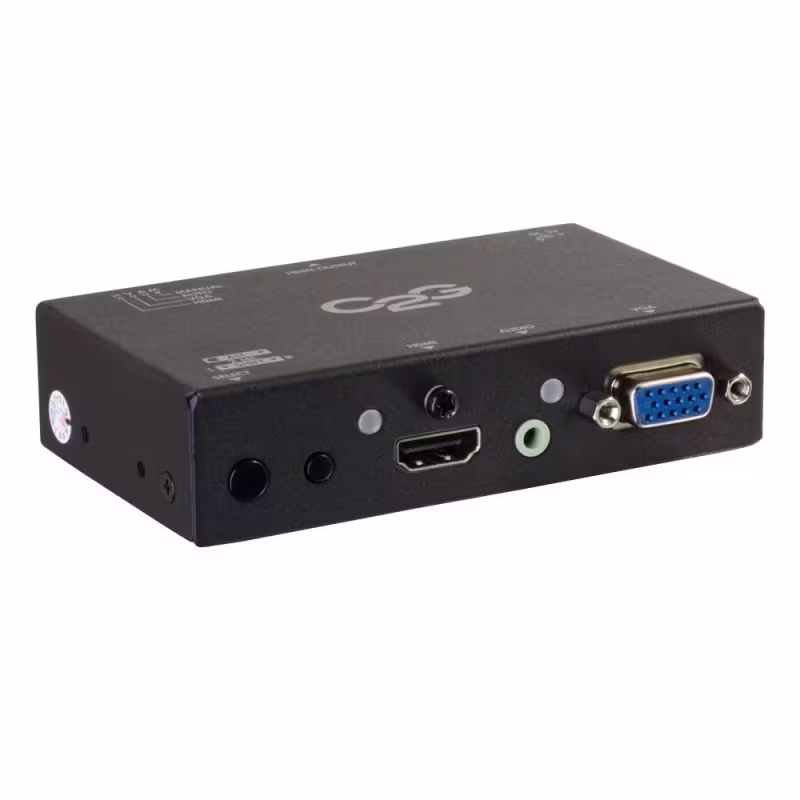40814 Switch de pto. VGA hembra, pto audio o HDMI a HDMI