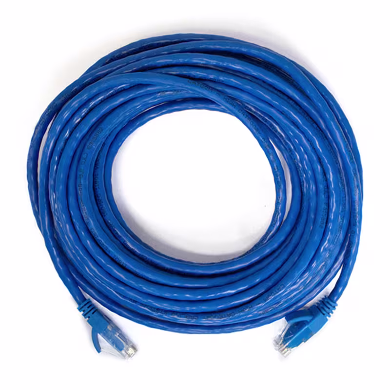 PC6-2035 PATCH CORD CAT6 35FT COLOR AZUL C/BOTA TERMOMOLDEADA, CATCOM