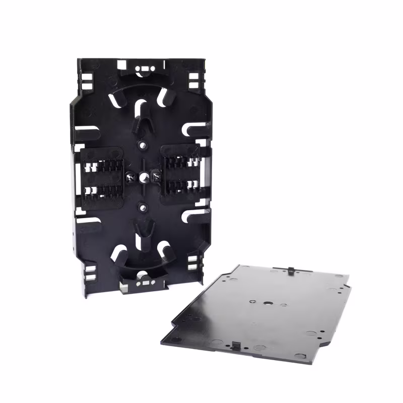 FST24F BANDEJA DE EMPALME PARA 24 FUSIONES DE FIBRA OPTICA, CATCOM