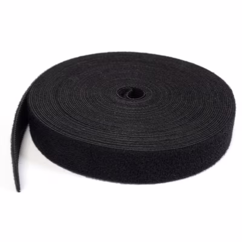 RVT-10751 ROLLO DE CINCHO VELCRO 0.75" X 10MTS COLOR NEGRO, CATCOM