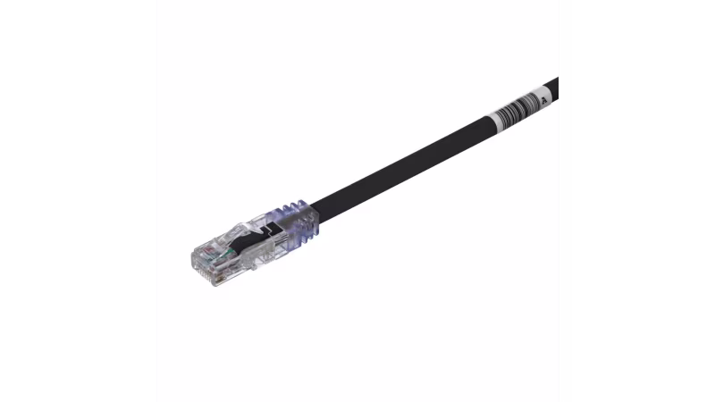 UTP6AX5BL PATCH CORD UTP CAT6A 24AWG 5FT COLOR NEGRO 