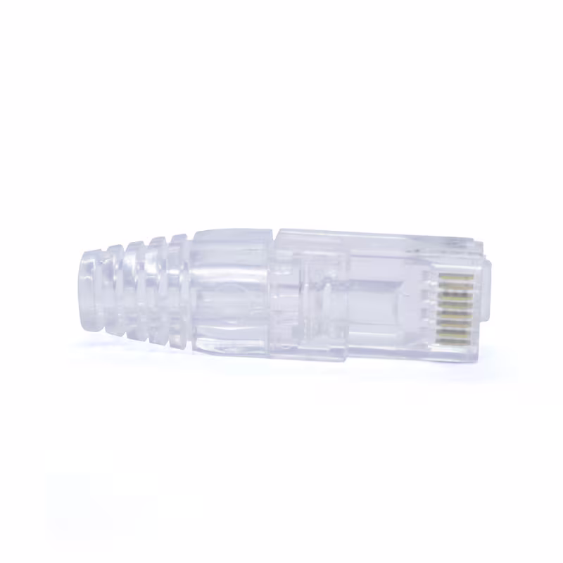CAT-C6RJ45-PASST CONECTOR RJ45  CAT 6 -PASS-THRU CON BOTA 