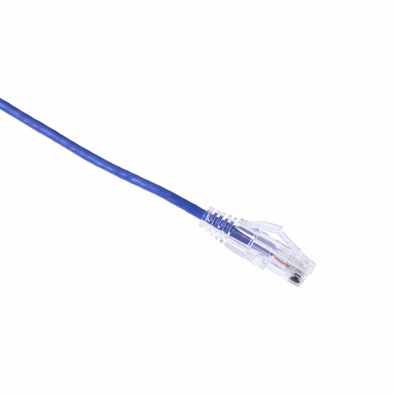 PC628AWG-0201 PATCH CORD ULTRADELGADO CAT6 1FT COLOR AZUL (LALA-FO-MI-NIADSS-24F), CATCOM