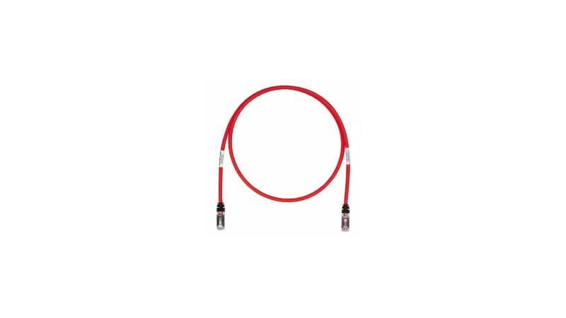STP6X2MRD PATCH CORD S/FTP CAT6A 10GB/S ROJO 2MTS