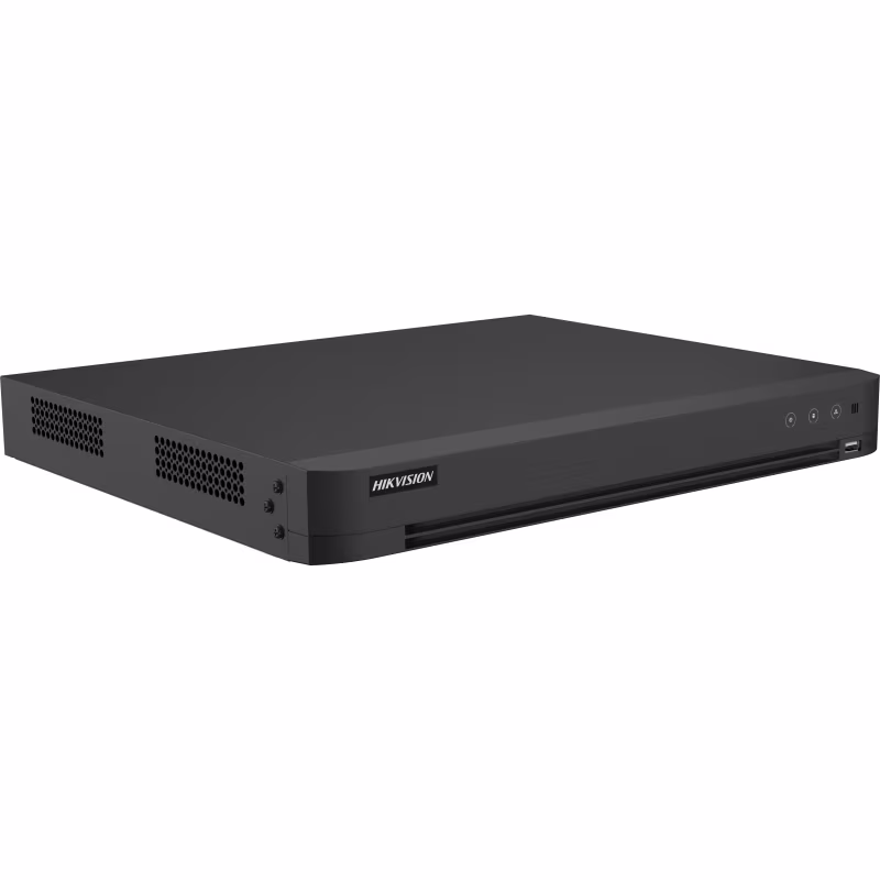iDS-7232HQHI-M2-XT DVR 32 CANALES + 8 IP 2 SATA 5 MP LITE CON AUDIO H.265+ AcuSense