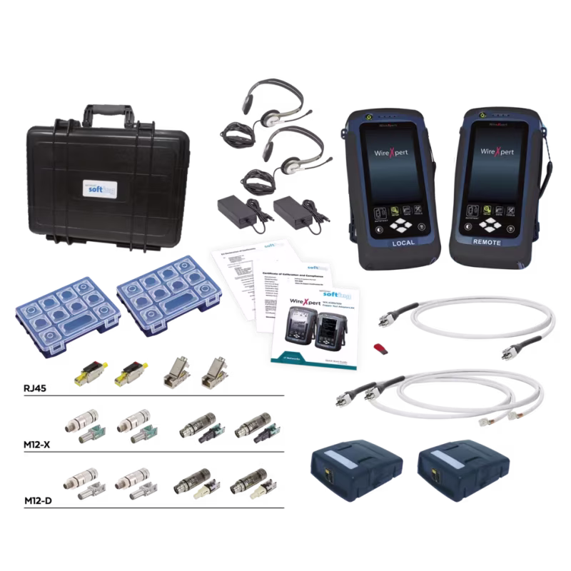 WX500-CU  KIT CERTIFICADOR DE CABLE 500 MHz, XPERT 